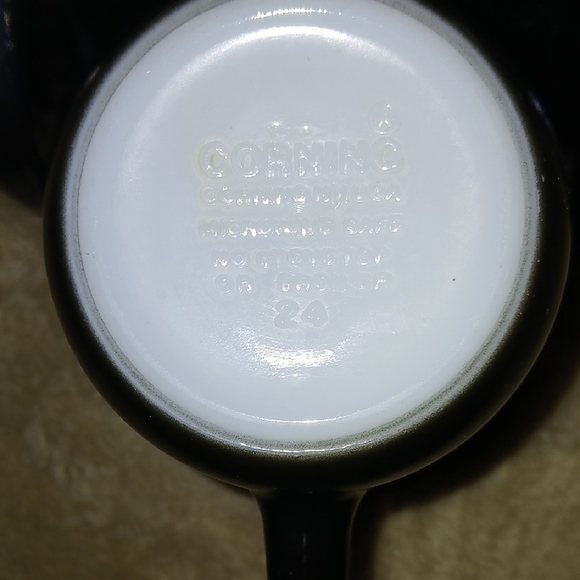 Black Ceramic Mug Set Corningware - Picture 3 of 4